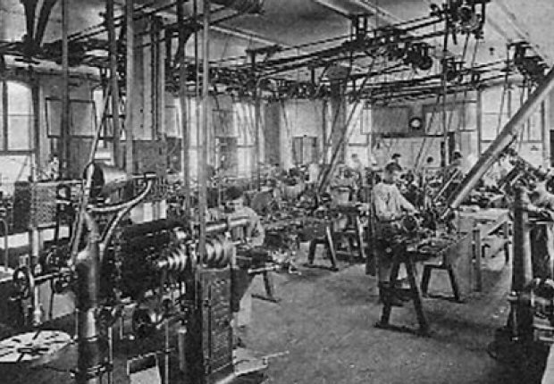 Astrowerkstatt um 1904